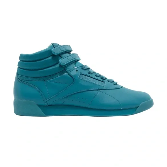 Reebok Turquoise High-Top Sneakers - Picture 2 of 5